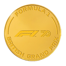 Formula 1 Gold Coin